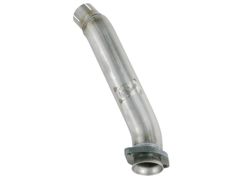 aFe Downpipes aFe Power Twisted Steel Loop Delete D/P Aluminized Steel 12-18 Jeep Wrangler (JK) V6 3.6L