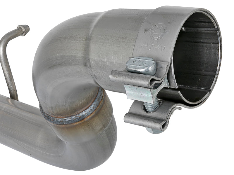 aFe Axle Back aFe MACH Force-Xp Axle-Back Exhaust System w/NoTip 18-20 Jeep Wrangler L4-2.0T / V6-3.6L