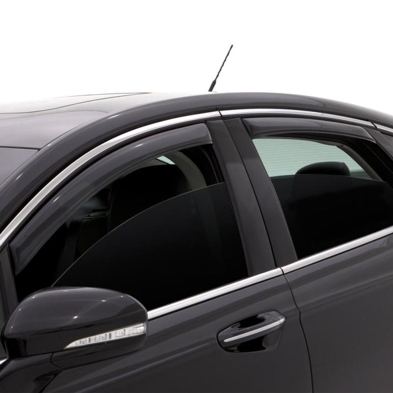 AVS Wind Deflectors AVS 02-10 Ford Explorer (4 Door) Ventvisor In-Channel Front & Rear Window Deflectors 4pc - Smoke