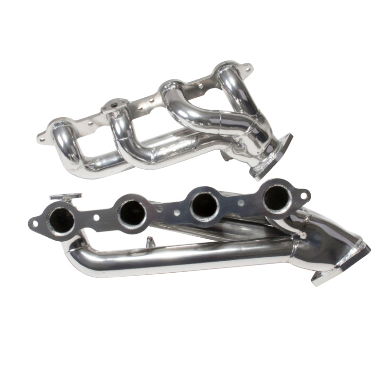 BBK Headers & Manifolds BBK 99-04 GM Truck SUV 4.8 5.3 Shorty Tuned Length Exhaust Headers - 1-3/4 Silver Ceramic