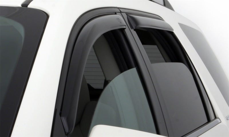 AVS Wind Deflectors AVS 02-07 Jeep Liberty Ventvisor In-Channel Front & Rear Window Deflectors 4pc - Smoke