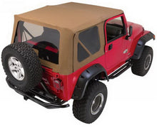 Load image into Gallery viewer, Rampage Soft Tops Rampage 1997-2006 Jeep Wrangler(TJ) Complete Top - Spice Denim