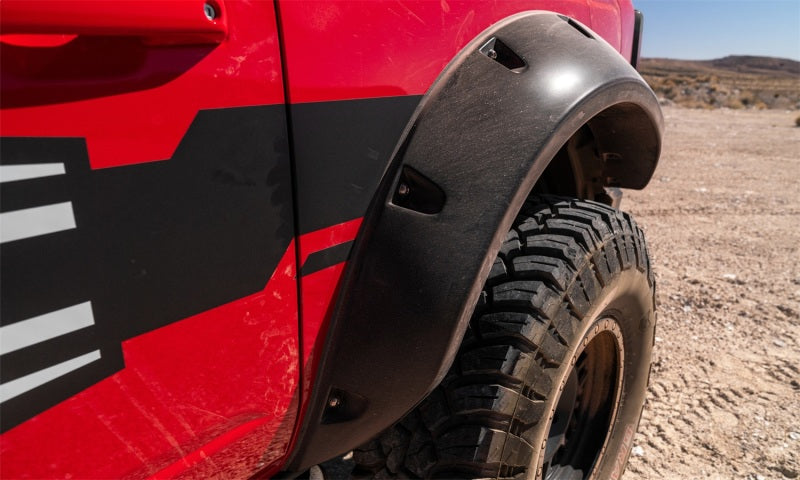 Bushwacker Fender Flares Bushwacker 2021+ Ford Bronco 4-Door Pocket Style Flares 4pc - Black