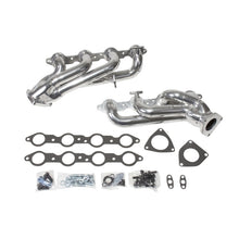 Load image into Gallery viewer, BBK Headers &amp; Manifolds BBK 99-04 GM Truck SUV 4.8 5.3 Shorty Tuned Length Exhaust Headers - 1-3/4 Silver Ceramic