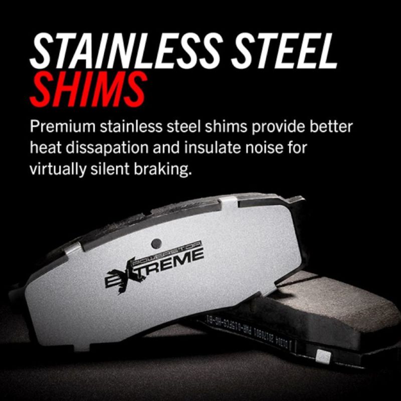 PowerStop Brake Pads - Performance Power Stop 07-09 Chrysler Aspen Front Z36 Truck & Tow Brake Pads w/Hardware