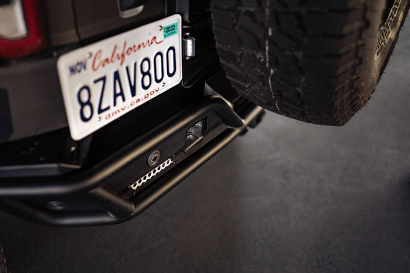 DV8 Offroad License Plate Relocation DV8 Offroad 21-23 Ford Bronco Rear License Plate Relocation Bracket