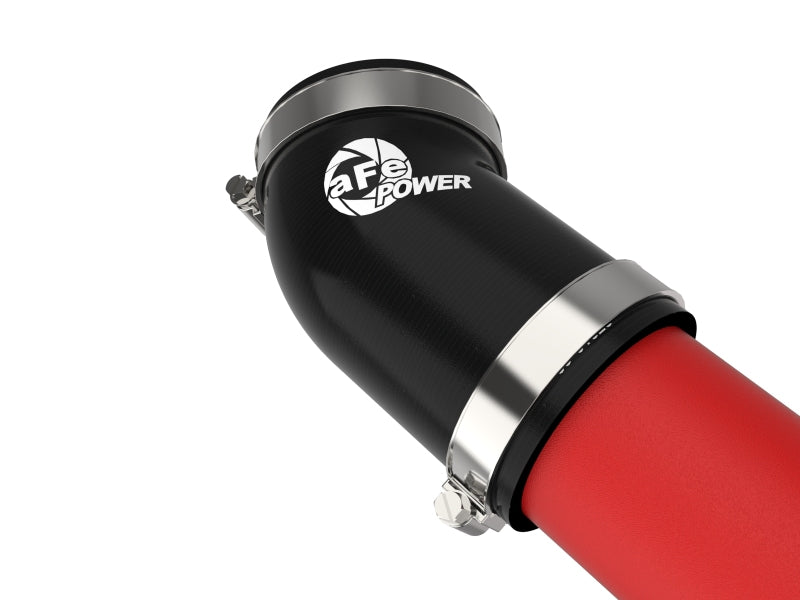 aFe Intercoolers aFe 20-23 Ford Explorer ST V6 3.0L (tt) BladeRunner Aluminum Hot and Cold Charge Pipe Kit - Red