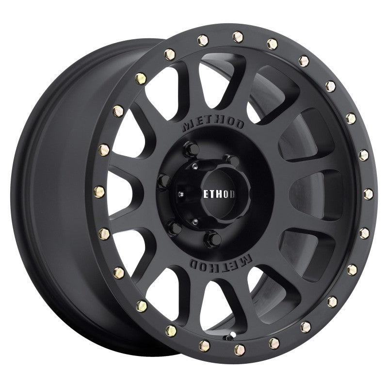 Method Wheels Wheels - Cast Method MR305 NV 18x9 0mm Offset 6x135 94mm CB Method Matte Black Street Loc Wheel