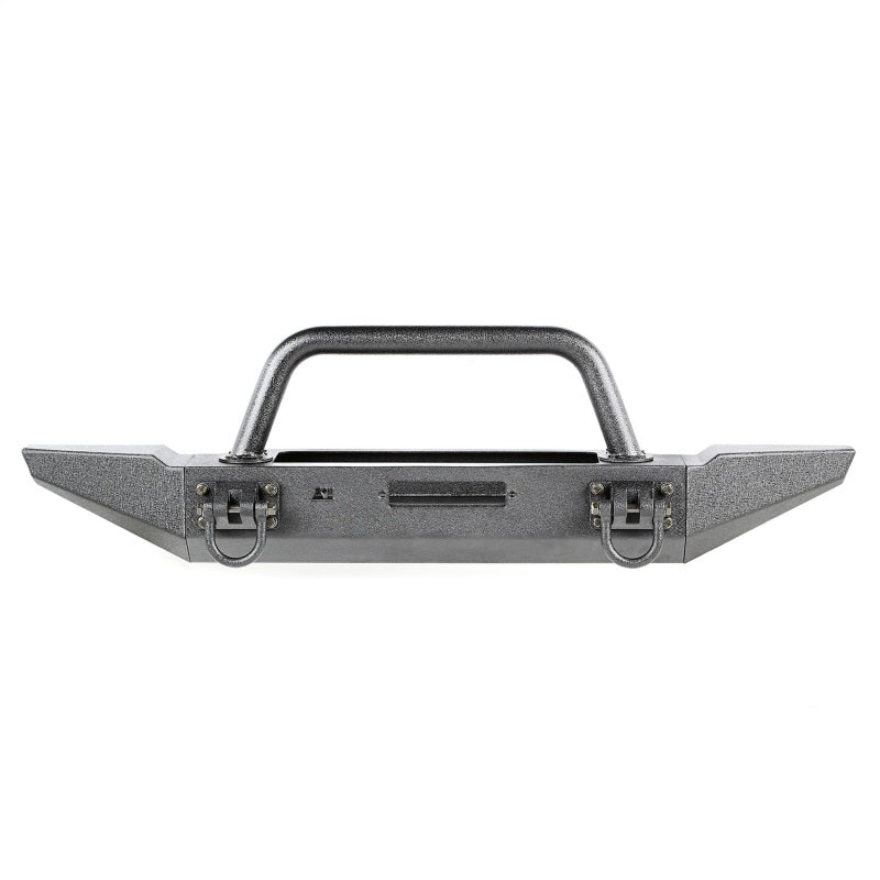 Rugged Ridge Bumpers - Steel Rugged Ridge XHD Bumper Kit Overrider Ft 76-06 CJ/Jeep Wrangler