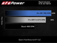 Load image into Gallery viewer, aFe Cold Air Intakes aFe Rapid Induction Cold Air Intake System w/Pro 5R Filter 2021+ Ford F-150 V6-3.5L (tt)