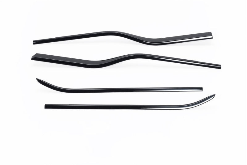 Putco Exterior Trim Putco 17-20 Ford SuperDuty - Crew Cab w/ Towing Mirrors Tinted Window Trim Accents (ABS Window Trim)