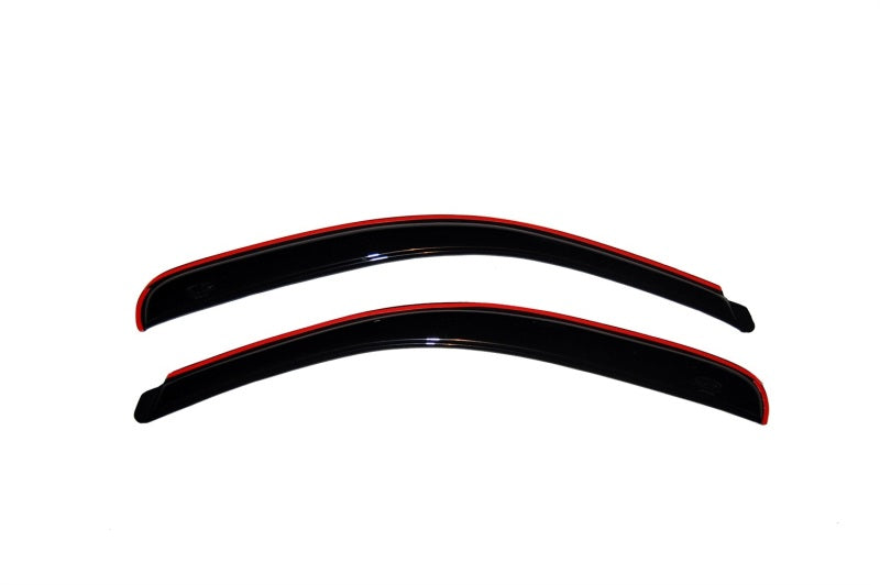 AVS Wind Deflectors AVS 07-18 Jeep Wrangler (2 Door Only) Ventvisor In-Channel Window Deflectors 2pc - Smoke