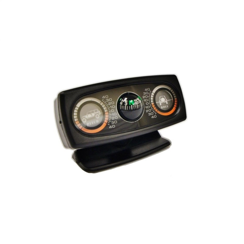Rampage Tow Hooks Rampage 1999-2019 Universal Clinometer With Compass - Black