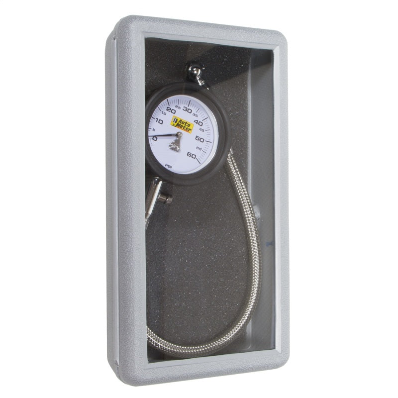 AutoMeter Gauges Autometer NASCAR Performance 60PSI Lo-Pressure Tire Pressure Gauge