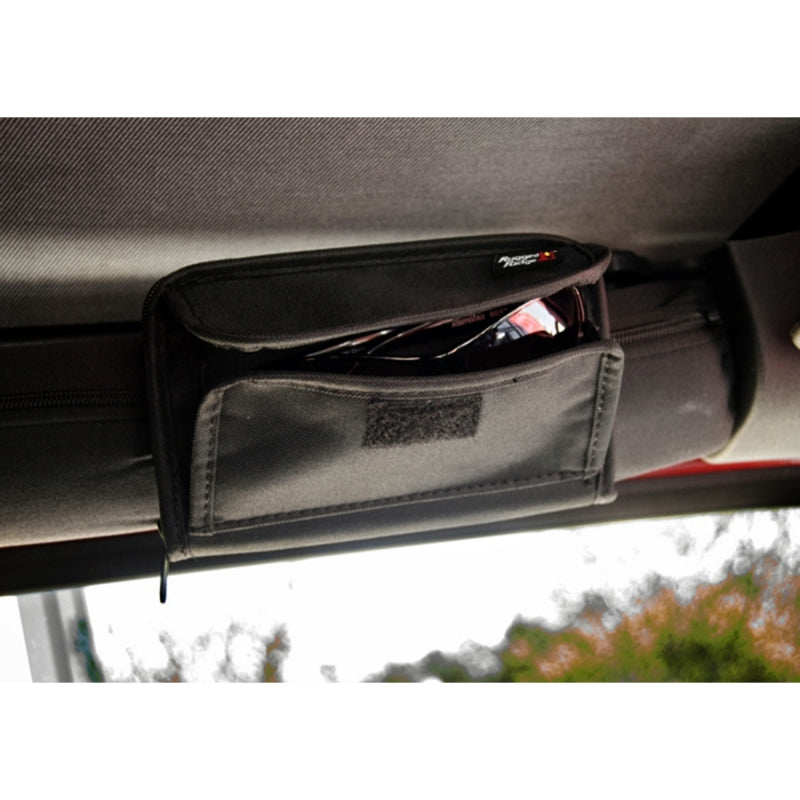 Rugged Ridge Interior Lighting Rugged Ridge Sunglass Holder Storage Pouch 55-19 Jeep CJ / Jeep Wrangler