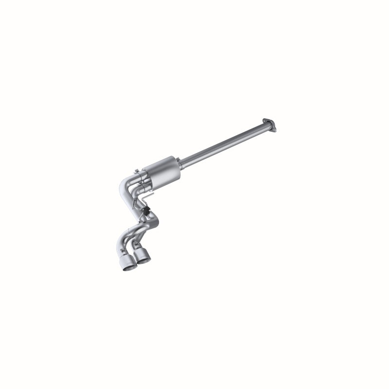 MBRP Catback MBRP 09-14 Ford F150 Pre-Axle 4.5in OD Tips Dual Outlet T409 3in Cat Back Exhaust