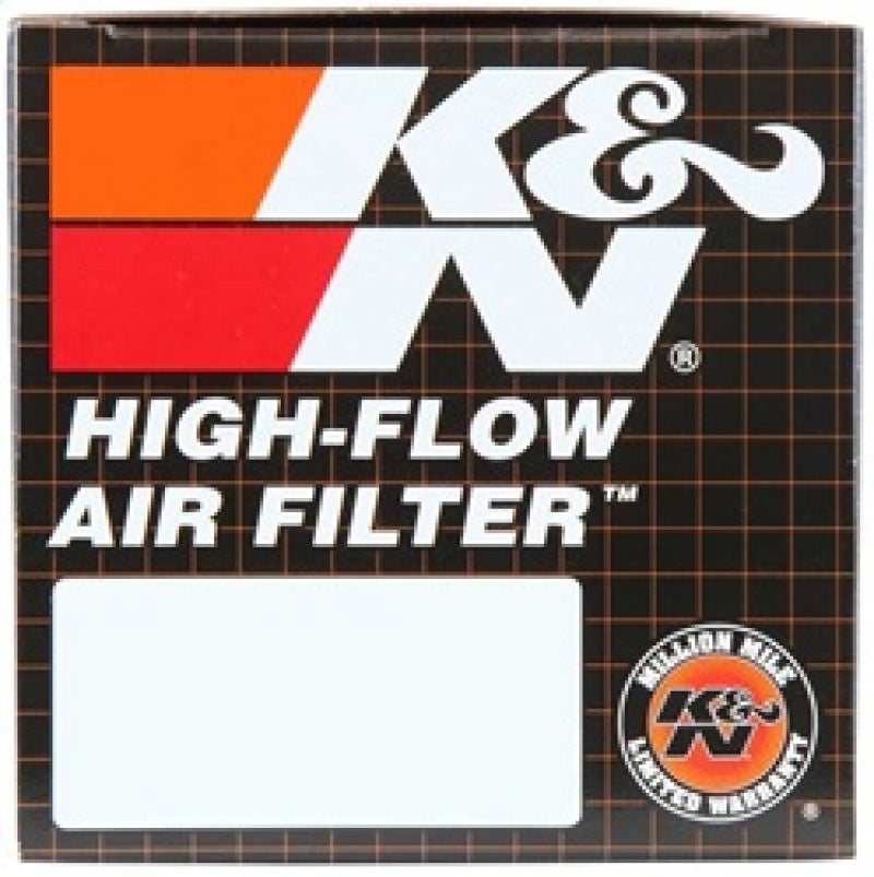 K&N Engineering Air Filters - Universal Fit K&N Filter Universal Rubber Round Straight Filter 20 Deg Angled 2-7/16in Flange 3-3/4in OD 4in H