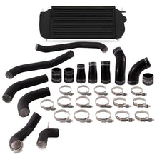 Load image into Gallery viewer, Mishimoto Intercooler Kits Mishimoto 2017+ Ford F150 3.5L EcoBoost Performance Intercooler Kit - Black Cooler Black Pipes