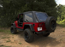 Load image into Gallery viewer, Rugged Ridge Soft Tops Rugged Ridge Montana Top Bowless Black Diamond 04-06 LJ