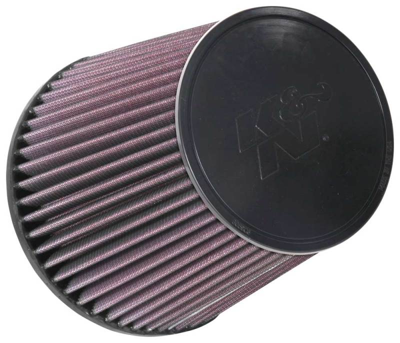K&N Engineering Air Filters - Universal Fit K&N Universal Clamp-On Air Filter 5in FLG / 6-1/2in B / 5in T / 6-1/2in H