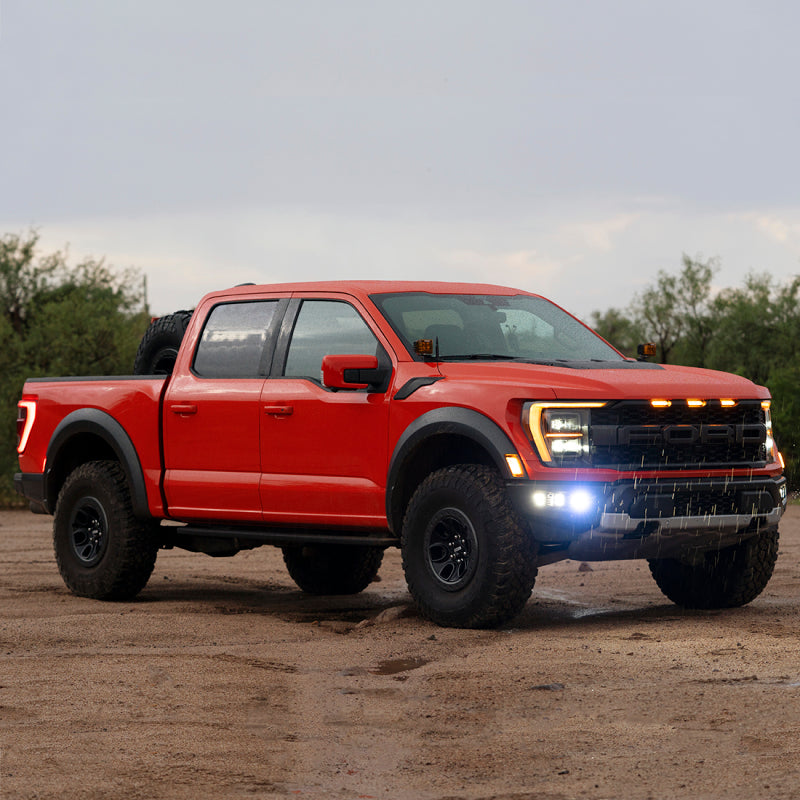 Rigid Industries Light Mounts Rigid Industries 2021+ Ford Raptor Triple Fog Lights Kit