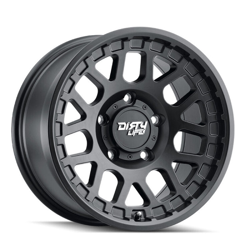 Dirty Life Wheels - Cast Dirty Life 9306 Mesa 17x9 / 6x139.7 BP / 0mm Offset / 106mm Hub Matte Black Wheel