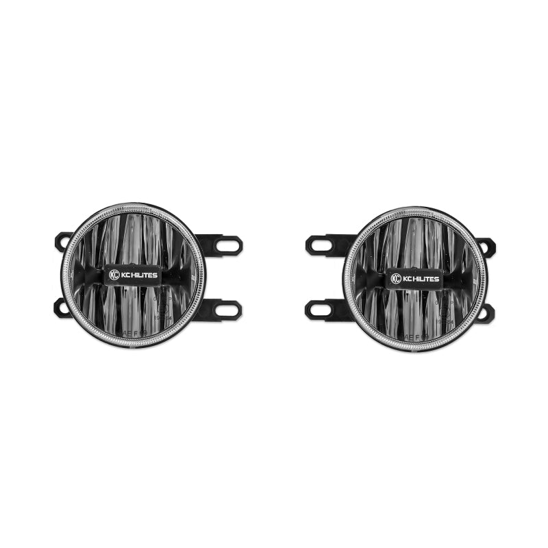KC HiLiTES Fog Lights KC HiLiTES 12-18 Toyota Tacoma Gravity G4 LED Light Clear Fog Beam (Pair Pack System)