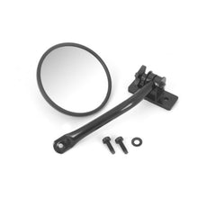 Load image into Gallery viewer, Rugged Ridge Exterior Trim Rugged Ridge 97-18 Jeep Wrangler Black Round Quick Release Mirror