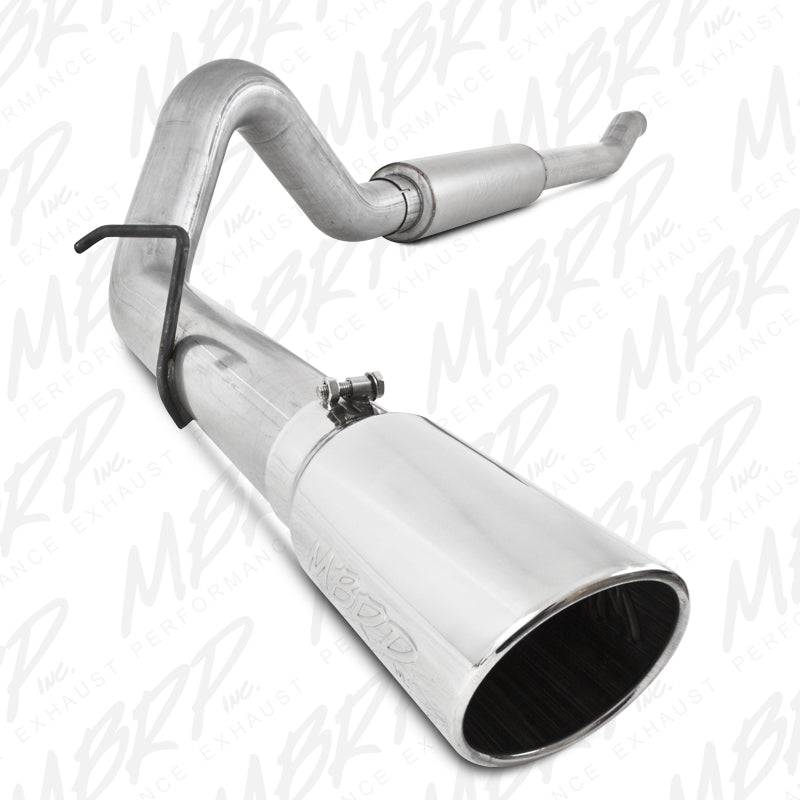 MBRP Catback MBRP 2003-2007 Ford F-250/350 6.0L EC/CC Turbo Back Single Side (Stock Cat)