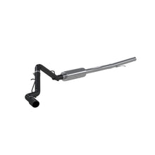 Load image into Gallery viewer, MBRP Catback MBRP 2019 Chevrolet/GMC 1500 Silverado/Sierra 4.3L &amp; 5.3L 3 in Cat Back, Single Side (Black Coated)