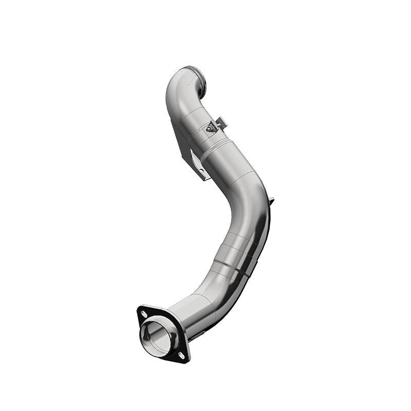 MBRP Downpipes MBRP 2015 Ford 6.7L Powerstroke (Non Cab & Chassis Only) 4in Turbo Down-Pipe T409 Aluminized