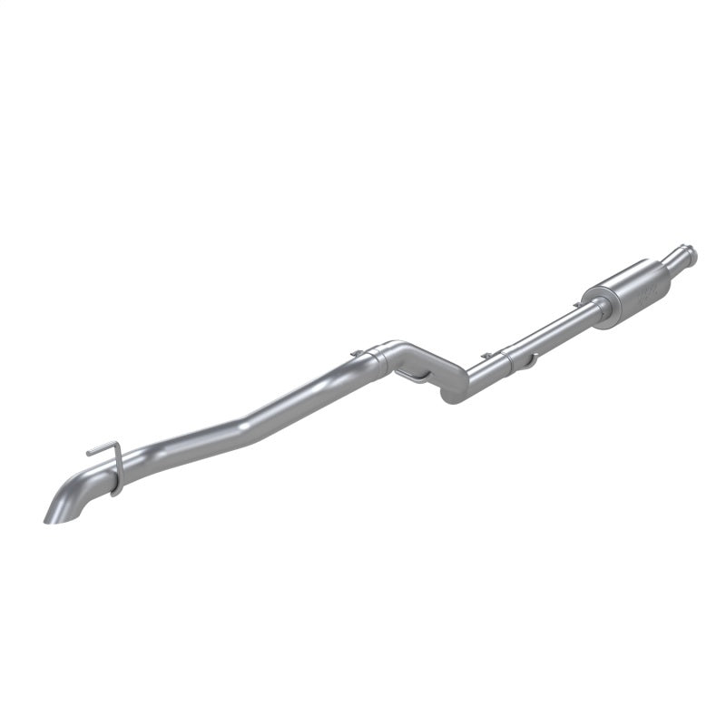 MBRP Catback MBRP 2020 Jeep Gladiator 3.6L 2.5in Single Rear Exit Cat Back Exhaust - Aluminized (Off-Road)
