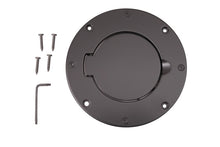 Load image into Gallery viewer, Rugged Ridge Fuel Caps Rugged Ridge Non-Locking Gas Cap Door Black 97-06 Jeep Wrangler