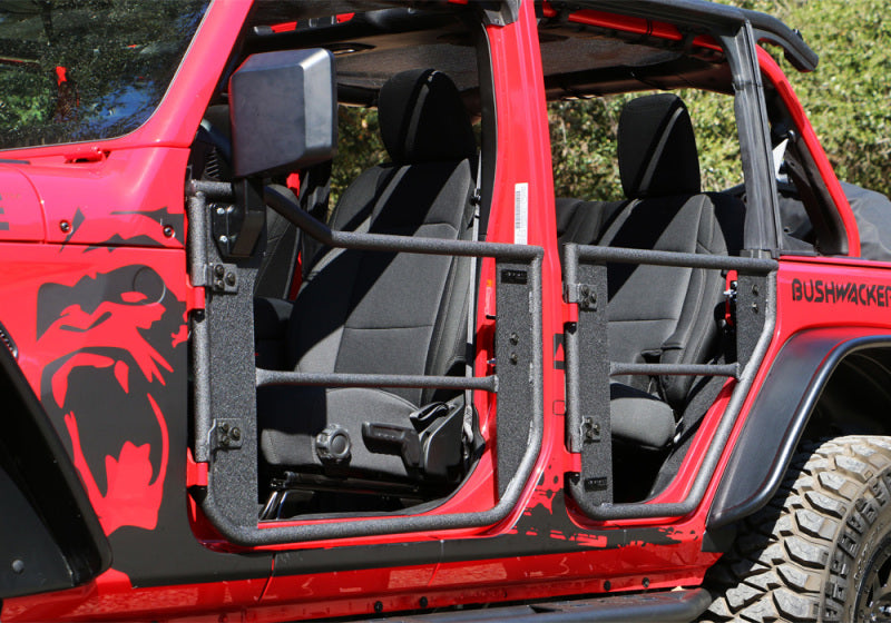 Rampage Exterior Trim Rampage 2018-2019 Jeep Wrangler(JL) Unlimited Sport 4-Door Trail Doors - 4Dr - Black