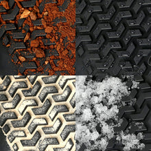 Load image into Gallery viewer, Rugged Ridge Floor Mats - Rubber Rugged Ridge Floor Liner Front Black 1984-2001 Jeep Logo Cherokee XJ