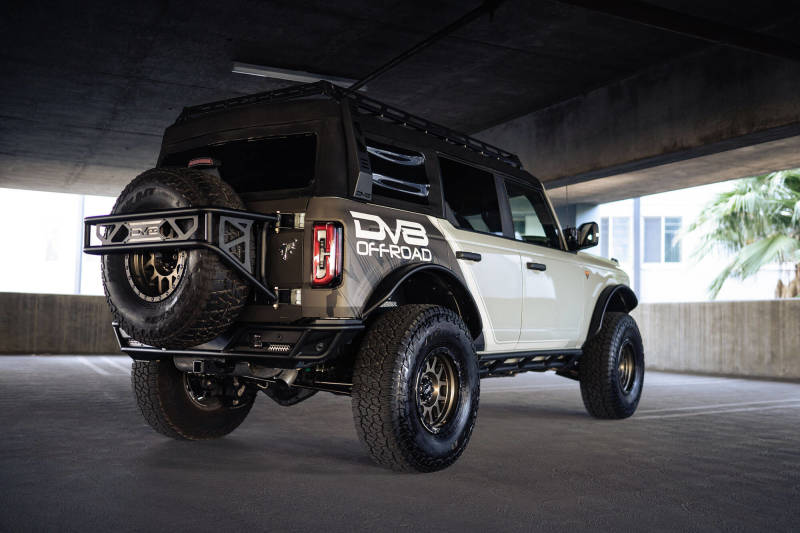DV8 Offroad Bumpers - Steel DV8 Offroad 21-23 Ford Bronco Competition Series Rear Bumper