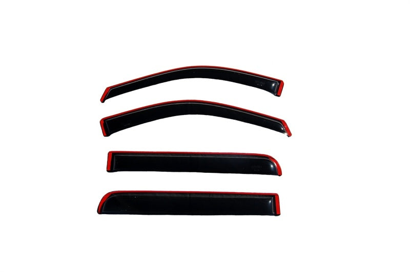 AVS Wind Deflectors AVS 06-08 Lincoln Mark LT Ventvisor In-Channel Front & Rear Window Deflectors 4pc - Smoke