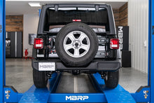 Load image into Gallery viewer, MBRP Catback MBRP 18-20 Jeep Wrangler JL 2.5in Single Rear Exit Cat Back Exhaust - Aluminum
