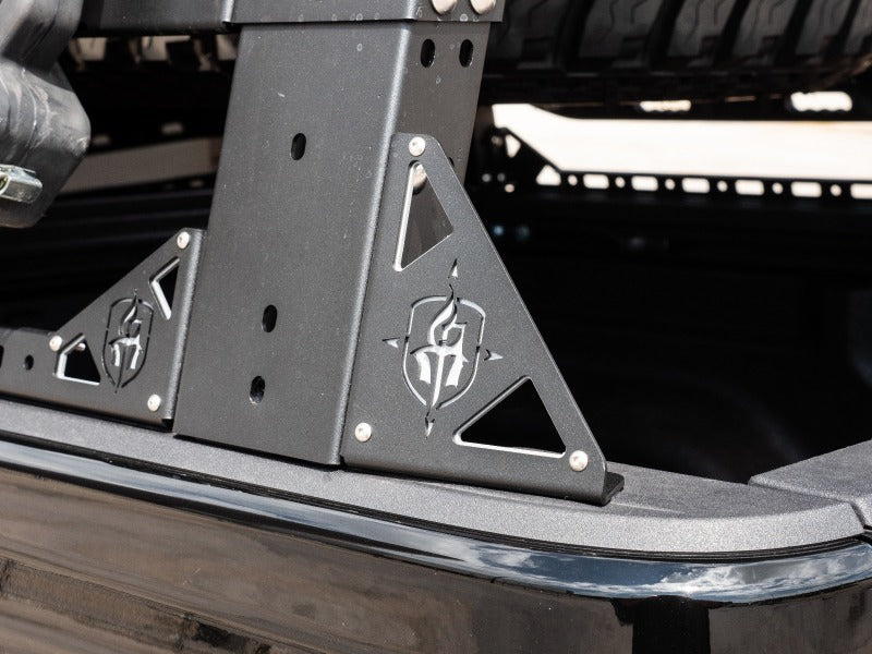 Road Armor Brackets Road Armor 05-19 Toyota Tacoma TRECK Drill-Less Rack Base Mounting Bracket Kit - Tex Blk