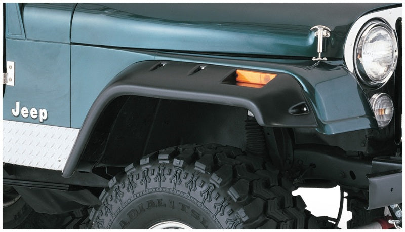 Bushwacker Fender Flares Bushwacker 59-83 Jeep CJ5 Cutout Style Flares 4pc - Black