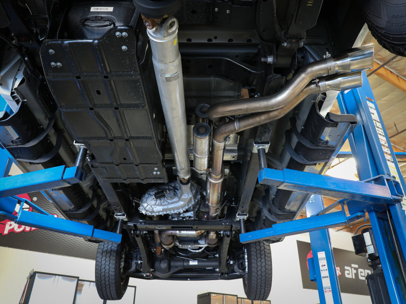 aFe Catback aFe Rebel Series 3in 409 SS Cat-Back Exhaust w/ Black Tips 17-20 Ford F-250/F350 V8 6.2L/7.3L