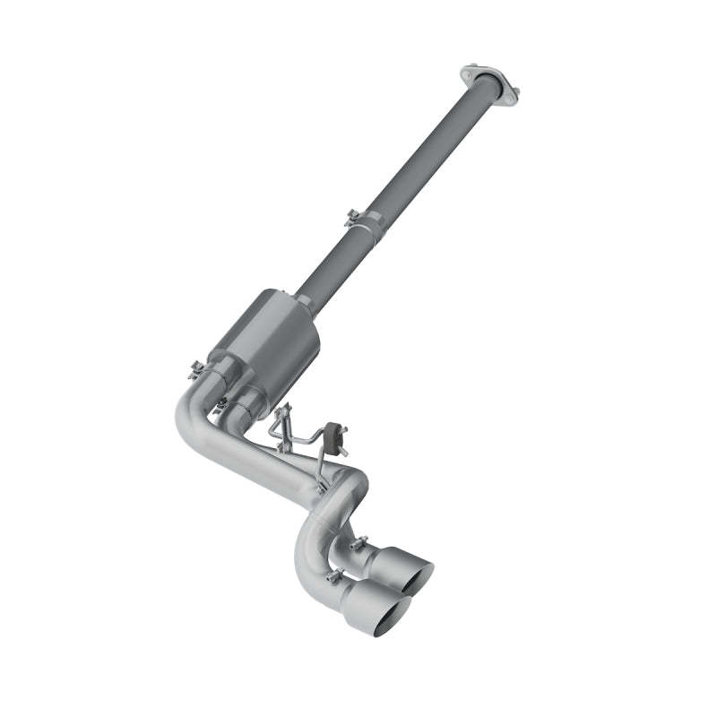 MBRP Catback MBRP 09-14 Ford F150 Pre-Axle 4.5in OD Tips Dual Outlet T409 3in Cat Back Exhaust