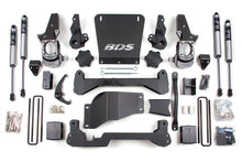 Load image into Gallery viewer, BDS Suspension Suspension Kits Narrow Track Knuckle / 5 Inch Block Kit / FOX 2.0 Performance Series 7 Inch Lift Kit | Chevy Silverado or GMC Sierra 2500HD/3500 (01-10) 4WD