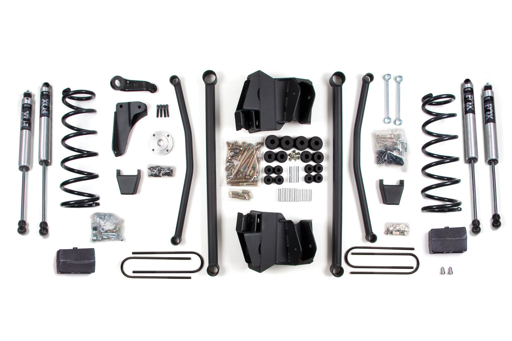 BDS Suspension Suspension Kits Manual / Block Kit with 4 Inch Axle / FOX 2.0 Performance Series 8 Inch Lift Kit | Long Arm | Dodge Ram 2500/3500 (03-07) 4WD | Diesel