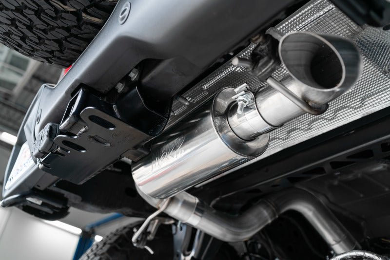 MBRP Catback MBRP 21-Up Ford Bronco 2.3L/2.7L EcoBoost 2/4DR Aluminized Steel High Clearance Cat-back Exhaust