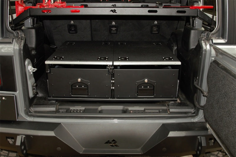 Rugged Ridge Interior Lighting Rugged Ridge 18-22 Jeep Wrangler JL Cargo Storage Drawers