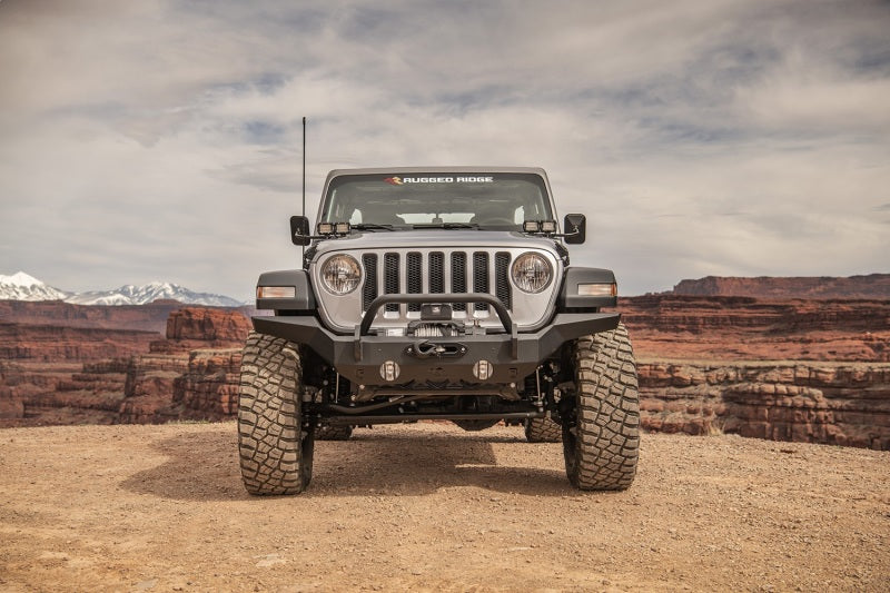 Rugged Ridge Bumpers - Steel Rugged Ridge HD Over-Rider Bar 07-18 Jeep Wrangler JK 18-20 Jeep Wrangler JL