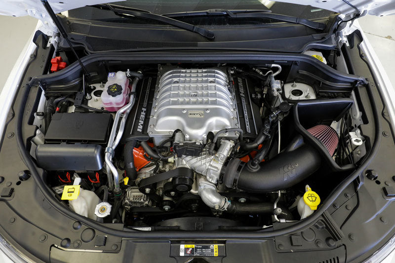 K&N Engineering Cold Air Intakes K&N 18-19 Jeep Grand Cherokee Trackhawk V8-6.2L F/I Aircharger Performance Intake