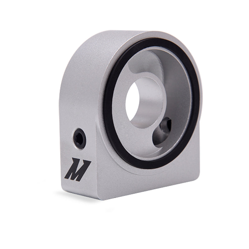 Mishimoto Oil Filter Blocks Mishimoto Silver M20 Oil Sandwich Plate