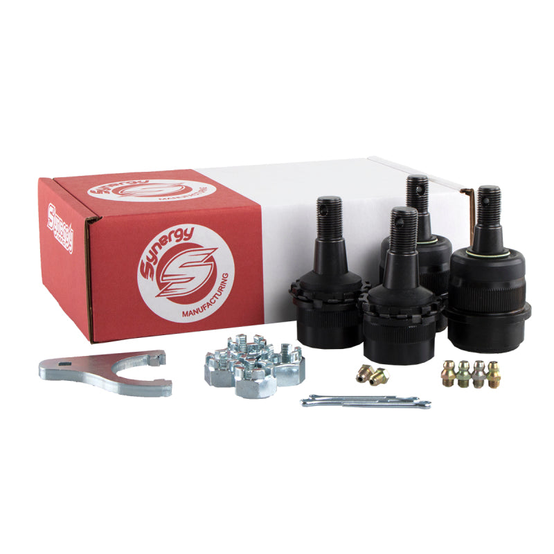 Synergy Mfg Ball Joints Synergy Jeep JK/WJ HD Knurled Adjustable Ball Joint Kit